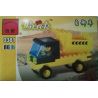 Enlighten 0381 Qman 0381 non  XE TẢI TỰ ĐỔ bộ đồ chơi xếp lắp ráp ghép mô hình City Thành Phố 86 khối