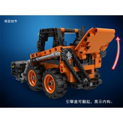 Winner 7056 non  ĐỒ ỦI TUYẾT bộ đồ chơi xếp lắp ráp ghép mô hình  TECHNIQUE SNOW SWEEPER Kỹ Thuật Công Nghệ Cao Mô Hình Phương Tiện 372 khối