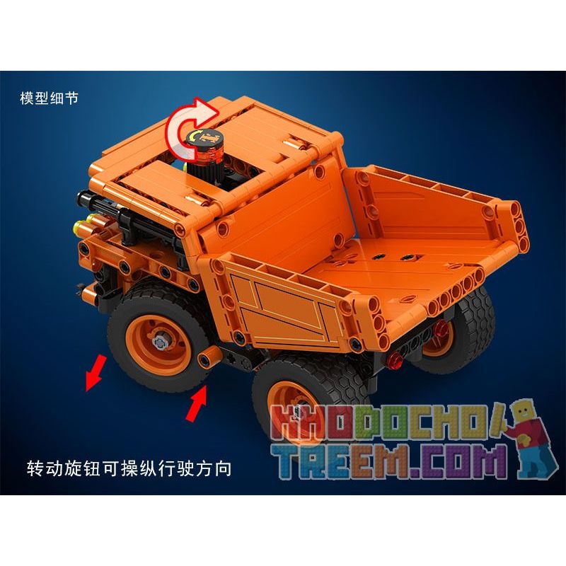 IBLOCK PL-920-112 920-112 PL920-112 Winner 7058 non  XE TẢI KHAI THÁC bộ đồ chơi xếp lắp ráp ghép mô hình  TECHNIQUE MINNING TRUCK Kỹ Thuật Công Nghệ Cao Mô Hình Phương Tiện 379 khối