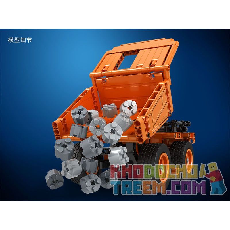 IBLOCK PL-920-112 920-112 PL920-112 Winner 7058 non  XE TẢI KHAI THÁC bộ đồ chơi xếp lắp ráp ghép mô hình  TECHNIQUE MINNING TRUCK Kỹ Thuật Công Nghệ Cao Mô Hình Phương Tiện 379 khối