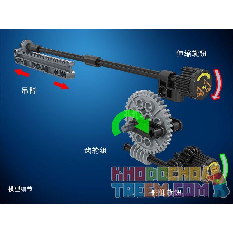 IBLOCK PL-920-113 920-113 PL920-113 Winner 7059 non  CẦN TRỤC TRƯỚC bộ đồ chơi xếp lắp ráp ghép mô hình  TECHNIQUE REACH STACKER Kỹ Thuật Công Nghệ Cao Mô Hình Phương Tiện 460 khối