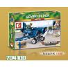 SEMBO 704100 non  MÁY BAY CHIẾN ĐẤU F4U CỦA MỸ bộ đồ chơi xếp lắp ráp ghép mô hình Empires Of Steel EMPIRES OF STEEL F4U Đế Chế Thép 205 khối