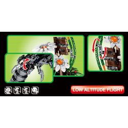 SEMBO 703601 non  BƯỚM PHƯỢNG bộ đồ chơi xếp lắp ráp ghép mô hình  TECHINQUE Kỹ Thuật Công Nghệ Cao Mô Hình Phương Tiện 564 khối