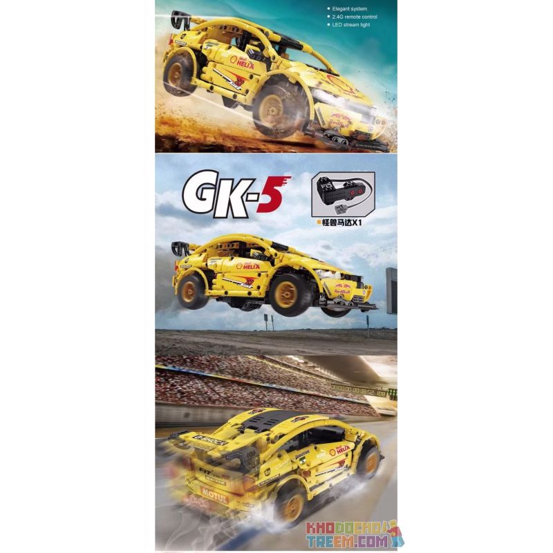 SUPER 18K K-82 non  HONDA FIT GK-5 LOẠI R bộ đồ chơi xếp lắp ráp ghép mô hình  IAN HONDA FIT GK-5 TYPE R Kỹ Thuật Công Nghệ Cao Mô Hình Phương Tiện 677 khối