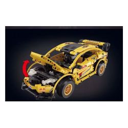 SUPER 18K K-82 non  HONDA FIT GK-5 LOẠI R bộ đồ chơi xếp lắp ráp ghép mô hình  IAN HONDA FIT GK-5 TYPE R Kỹ Thuật Công Nghệ Cao Mô Hình Phương Tiện 677 khối