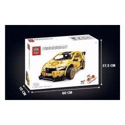 SUPER 18K K-82 non  HONDA FIT GK-5 LOẠI R bộ đồ chơi xếp lắp ráp ghép mô hình  IAN HONDA FIT GK-5 TYPE R Kỹ Thuật Công Nghệ Cao Mô Hình Phương Tiện 677 khối