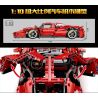 SEMBO 701020 non  ENZO FERRAI 1:10. tỷ lệ 1:10 bộ đồ chơi xếp lắp ráp ghép mô hình  ENZO FERRARI Kỹ Thuật Công Nghệ Cao Mô Hình Phương Tiện 2569 khối