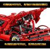 SEMBO 701020 non  ENZO FERRAI 1:10. tỷ lệ 1:10 bộ đồ chơi xếp lắp ráp ghép mô hình  ENZO FERRARI Kỹ Thuật Công Nghệ Cao Mô Hình Phương Tiện 2569 khối