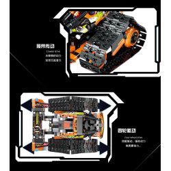 MouldKing 13033 13037 Mould King 13033 13037 non  THEO DÕI ĐUA XE ĐÓNG THẾ bộ đồ chơi xếp lắp ráp ghép mô hình  Kỹ Thuật Công Nghệ Cao Mô Hình Phương Tiện 367 khối