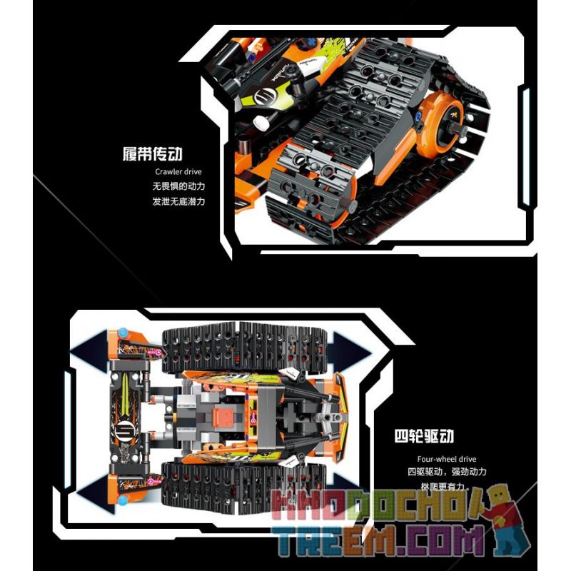 MouldKing 13033 13037 Mould King 13033 13037 non  THEO DÕI ĐUA XE ĐÓNG THẾ bộ đồ chơi xếp lắp ráp ghép mô hình  Kỹ Thuật Công Nghệ Cao Mô Hình Phương Tiện 367 khối