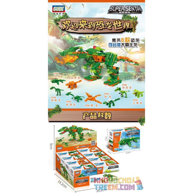 GUDI 8754 non  KHỦNG LONG TÁM TRONG MỘT bộ đồ chơi xếp lắp ráp ghép mô hình Power Rangers Super Sentai 5 Anh Em Siêu Nhân 386 khối GUDI 8754 non  KHỦNG LONG TÁM TRONG MỘT bộ đồ chơi xếp lắp ráp ghép mô hình Power Rangers Super Sentai 5 Anh Em Siêu Nhân 386 khối