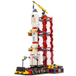 CO-CREATION 205 GUDI 8816 non  TRUNG TÂM RA MẮT THẦN CHÂU 10 bộ đồ chơi xếp lắp ráp ghép mô hình City SPACE THE SHENZHOU 10 LAUNCH CENTER Thành Phố 753 khối