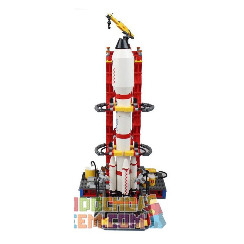 CO-CREATION 205 GUDI 8816 non  TRUNG TÂM RA MẮT THẦN CHÂU 10 bộ đồ chơi xếp lắp ráp ghép mô hình City SPACE THE SHENZHOU 10 LAUNCH CENTER Thành Phố 753 khối