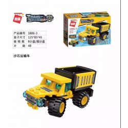 Enlighten 1806 Qman 1806 non  8 XE KỸ THUẬT bộ đồ chơi xếp lắp ráp ghép mô hình Transformers TRANS-COLLECTOR Robot Đại Chiến Người Máy Biến Hình 310 khối