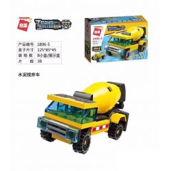 Enlighten 1806 Qman 1806 non  8 XE KỸ THUẬT bộ đồ chơi xếp lắp ráp ghép mô hình Transformers TRANS-COLLECTOR Robot Đại Chiến Người Máy Biến Hình 310 khối