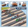 Kazi KY98249 98249 non  XE ĐIỆN ĐÔ THỊ (NHỎ) bộ đồ chơi xếp lắp ráp ghép mô hình Trains CITY TRAIN Tàu Hỏa 217 khối