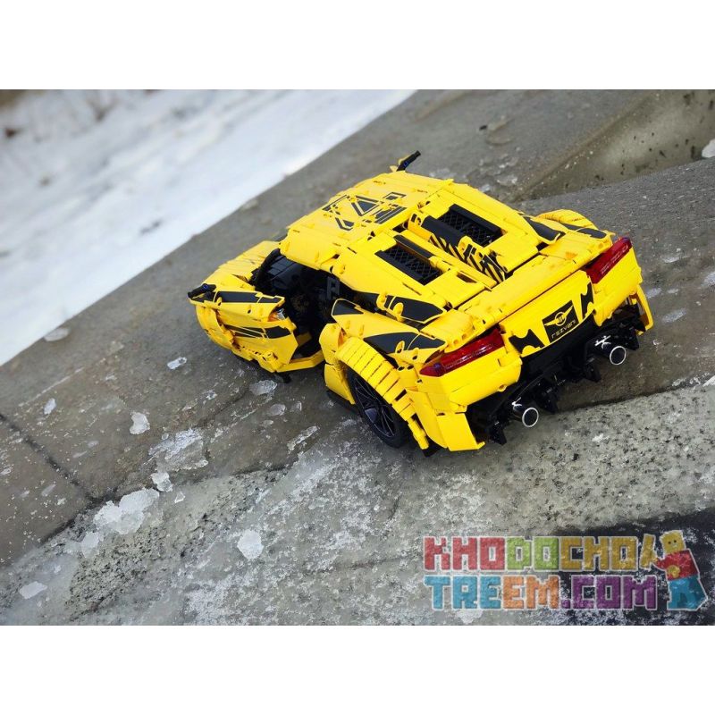 REBRICKABLE MOC-20510 20510 MOC20510 non  REZVANI BEAST ALPHA. bộ đồ chơi xếp lắp ráp ghép mô hình  Kỹ Thuật Công Nghệ Cao Mô Hình Phương Tiện 2683 khối