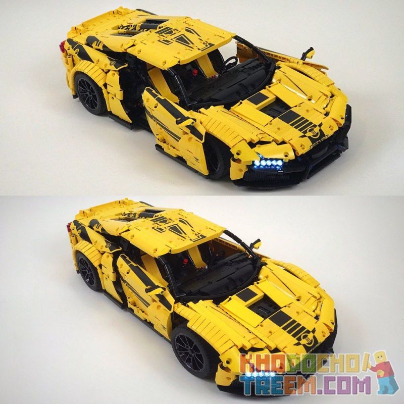 REBRICKABLE MOC-20510 20510 MOC20510 non  REZVANI BEAST ALPHA. bộ đồ chơi xếp lắp ráp ghép mô hình  Kỹ Thuật Công Nghệ Cao Mô Hình Phương Tiện 2683 khối
