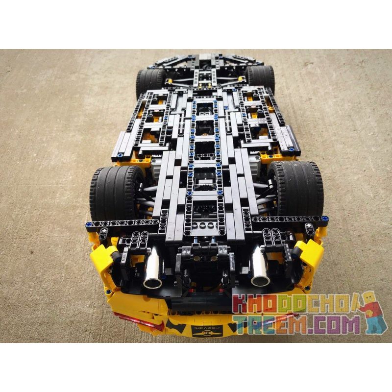 REBRICKABLE MOC-20510 20510 MOC20510 non  REZVANI BEAST ALPHA. bộ đồ chơi xếp lắp ráp ghép mô hình  Kỹ Thuật Công Nghệ Cao Mô Hình Phương Tiện 2683 khối