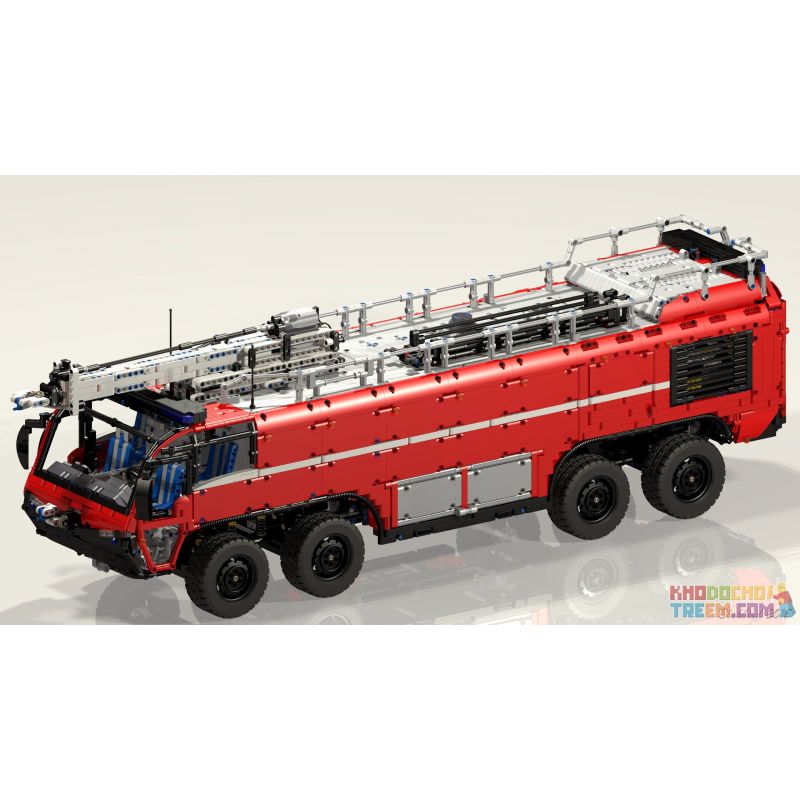 REBRICKABLE MOC-4446 4446 MOC4446 Xếp hình kiểu Lego TECHNIC Airport Rescue Vehicle Xe cứu hộ sân bay 7177 khối REBRICKABLE MOC-4446 4446 MOC4446 Xếp hình kiểu Lego TECHNIC Airport Rescue Vehicle Xe cứu hộ sân bay 7177 khối