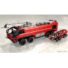 CAROLINE CM003 MouldKing 19004 Mould King 19004 REBRICKABLE MOC-4446 4446 MOC4446 non  XE CỨU HỘ SÂN BAY bộ đồ chơi xếp lắp ráp ghép mô hình  AIRPORT CRASH TENDER Kỹ Thuật Công Nghệ Cao Mô Hình Phương Tiện 7177 khối