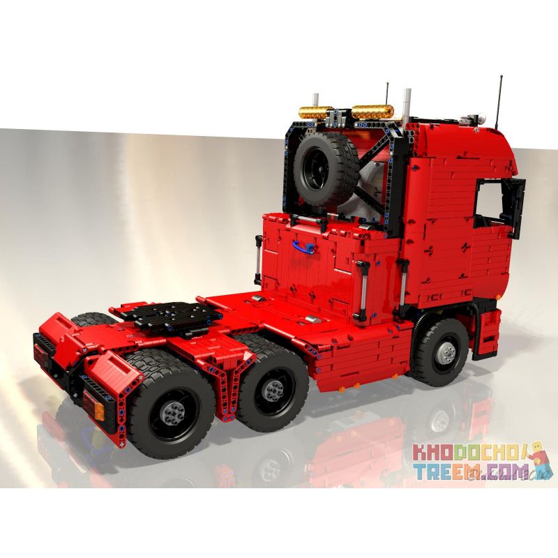 GBL KY1039 1039 KY1040 1040 non  XE ĐẦU KÉO bộ đồ chơi xếp lắp ráp ghép mô hình  PROJECT MACHINE Kỹ Thuật Công Nghệ Cao Mô Hình Phương Tiện 506 khối