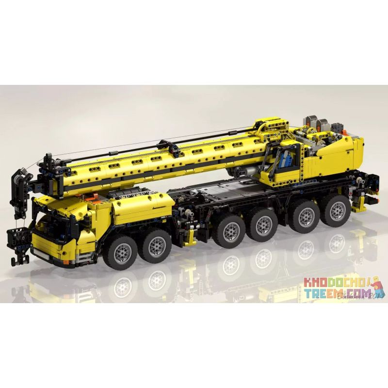 REBRICKABLE MOC-5509 5509 MOC5509 Xếp hình kiểu Lego TECHNIC Grove GMK6400 Mobile Crane MK III Cần cẩu di động Grove GMK6400 MK III 3593 khối REBRICKABLE MOC-5509 5509 MOC5509 Xếp hình kiểu Lego TECHNIC Grove GMK6400 Mobile Crane MK III Cần cẩu di động Grove GMK6400 MK III 3593 khối