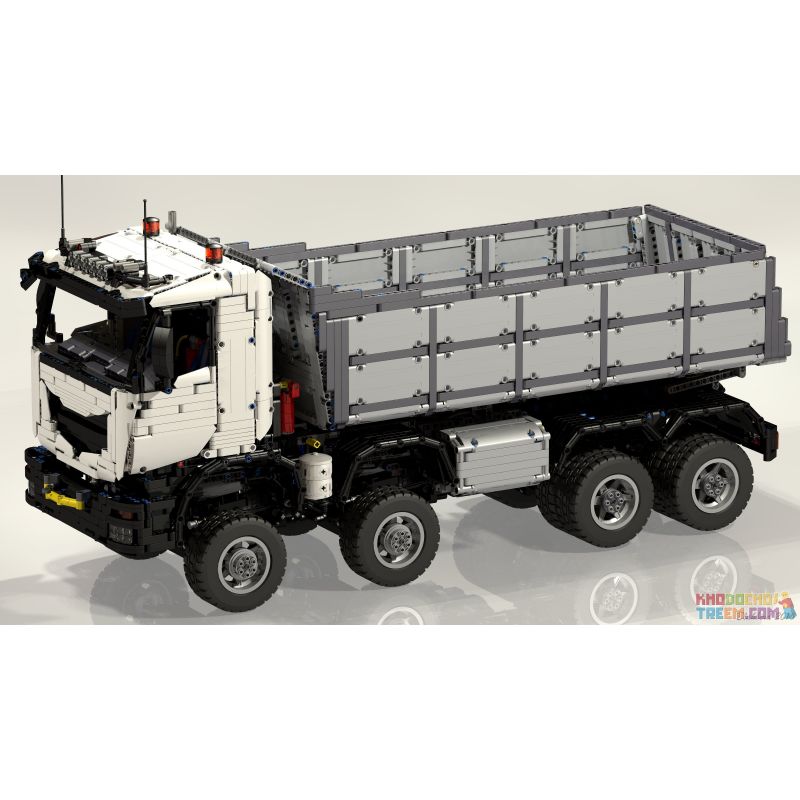 REBRICKABLE MOC-5287 5287 MOC5287 Xếp hình kiểu Lego TECHNIC Dump Truck 8X8 Xe ben 8X8 5572 khối REBRICKABLE MOC-5287 5287 MOC5287 Xếp hình kiểu Lego TECHNIC Dump Truck 8X8 Xe ben 8X8 5572 khối