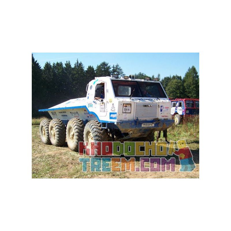 CAROLYN P20004 20004 P20005 20005 MouldKing 13144 Mould King 13144 REBRICKABLE MOC-27092 27092 MOC27092 non  CHUYÊN NGHIỆP TATRA T813 8X8 bộ đồ chơi xếp lắp ráp ghép mô hình  TATRA T813 8X8 PROFA Kỹ Thuật Công Nghệ Cao Mô Hình Phương Tiện 3599 khối