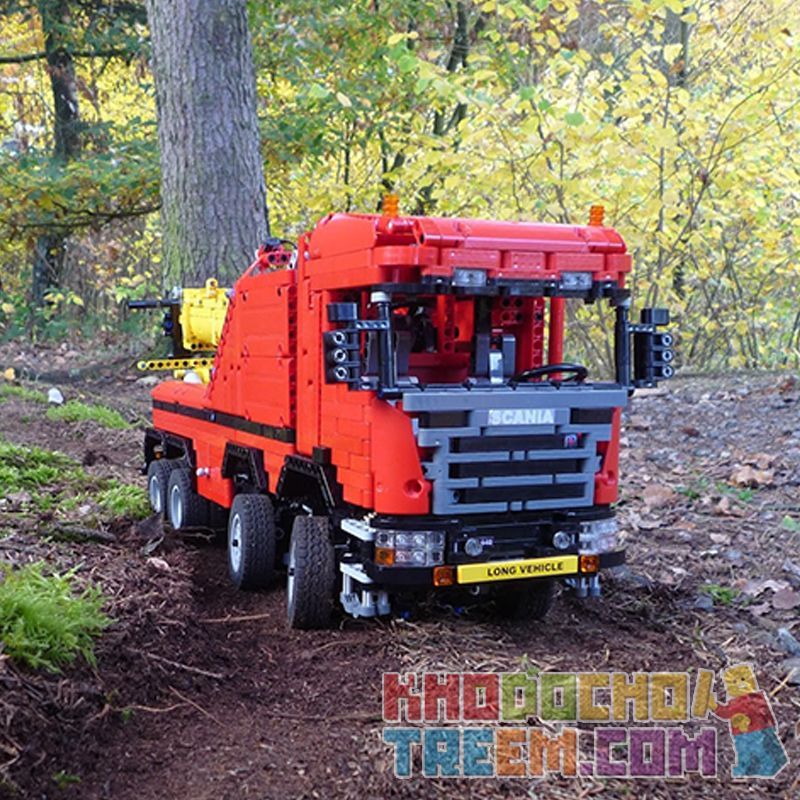 REBRICKABLE MOC-0583 0583 MOC0583 non  SCANIA 8X8 XE TẢI CHỞ HÀNG CỰC ĐOAN bộ đồ chơi xếp lắp ráp ghép mô hình  SCANIA 8X8 EXTREME TOW TRUCK Kỹ Thuật Công Nghệ Cao Mô Hình Phương Tiện 2744 khối