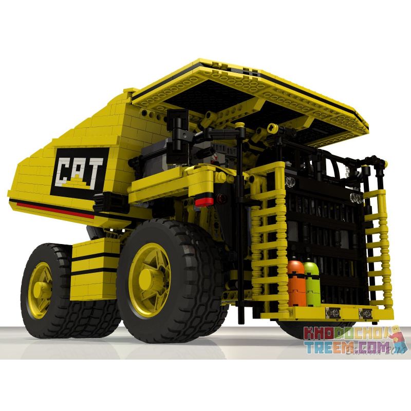 REBRICKABLE MOC-5708 5708 MOC5708 non  XE TẢI KHAI THÁC bộ đồ chơi xếp lắp ráp ghép mô hình  MINING TRUCK Kỹ Thuật Công Nghệ Cao Mô Hình Phương Tiện 2127 khối