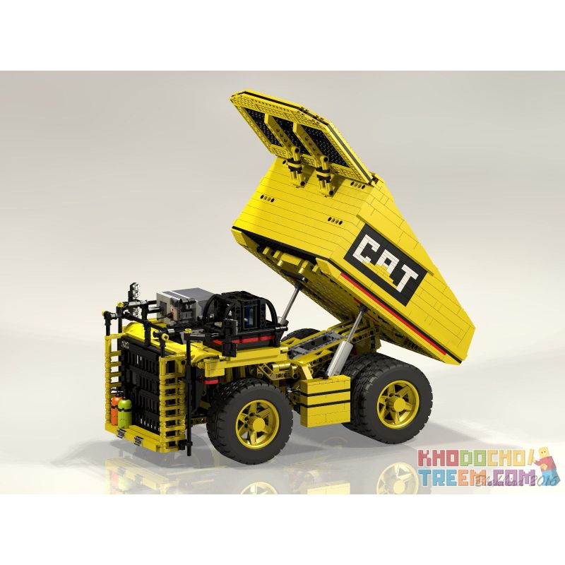 REBRICKABLE MOC-5708 5708 MOC5708 non  XE TẢI KHAI THÁC bộ đồ chơi xếp lắp ráp ghép mô hình  MINING TRUCK Kỹ Thuật Công Nghệ Cao Mô Hình Phương Tiện 2127 khối