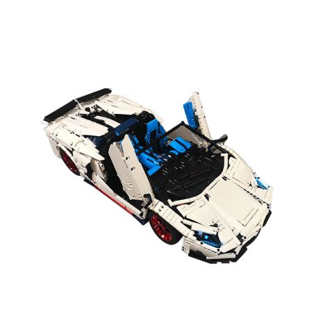 EXTRAORDINARY F10002 10002 LEZHUANG LZ2101 2101 REBRICKABLE MOC-17698 17698 MOC17698 ZHEGAO QL0430 0430 non  LAMBORGHINI AVENTADOR SVJ ROADSTER 1 8 tỷ lệ 1:8 bộ đồ chơi xếp lắp ráp ghép mô hình  Kỹ Thuật Công Nghệ Cao Mô Hình Phương Tiện 3556 khối