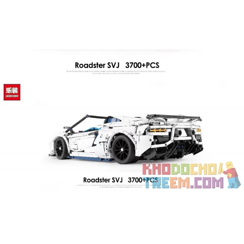 EXTRAORDINARY F10002 10002 LEZHUANG LZ2101 2101 REBRICKABLE MOC-17698 17698 MOC17698 ZHEGAO QL0430 0430 non  LAMBORGHINI AVENTADOR SVJ ROADSTER 1 8 tỷ lệ 1:8 bộ đồ chơi xếp lắp ráp ghép mô hình  Kỹ Thuật Công Nghệ Cao Mô Hình Phương Tiện 3556 khối