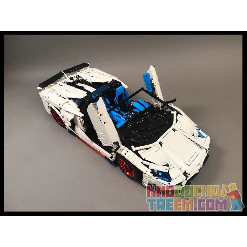 EXTRAORDINARY F10002 10002 LEZHUANG LZ2101 2101 REBRICKABLE MOC-17698 17698 MOC17698 ZHEGAO QL0430 0430 non  LAMBORGHINI AVENTADOR SVJ ROADSTER 1 8 tỷ lệ 1:8 bộ đồ chơi xếp lắp ráp ghép mô hình  Kỹ Thuật Công Nghệ Cao Mô Hình Phương Tiện 3556 khối