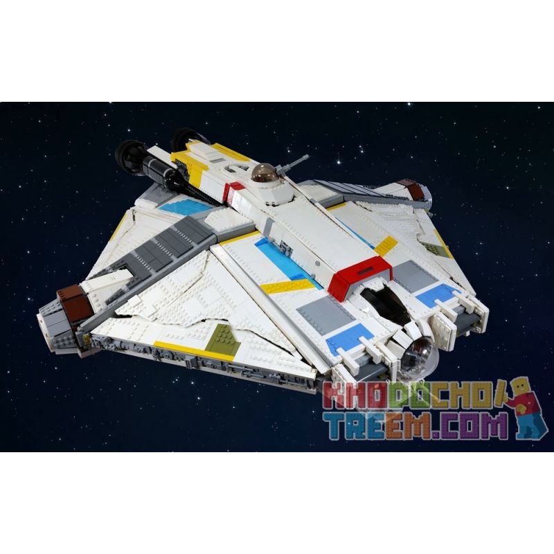 REBRICKABLE MOC-12025 12025 MOC12025 non Lego UCS GHOSTS - PHIẾN QUÂN bộ đồ chơi xếp lắp ráp ghép mô hình Star Wars UCS GHOST - REBELS Chiến Tranh Giữa Các Vì Sao 11672 khối