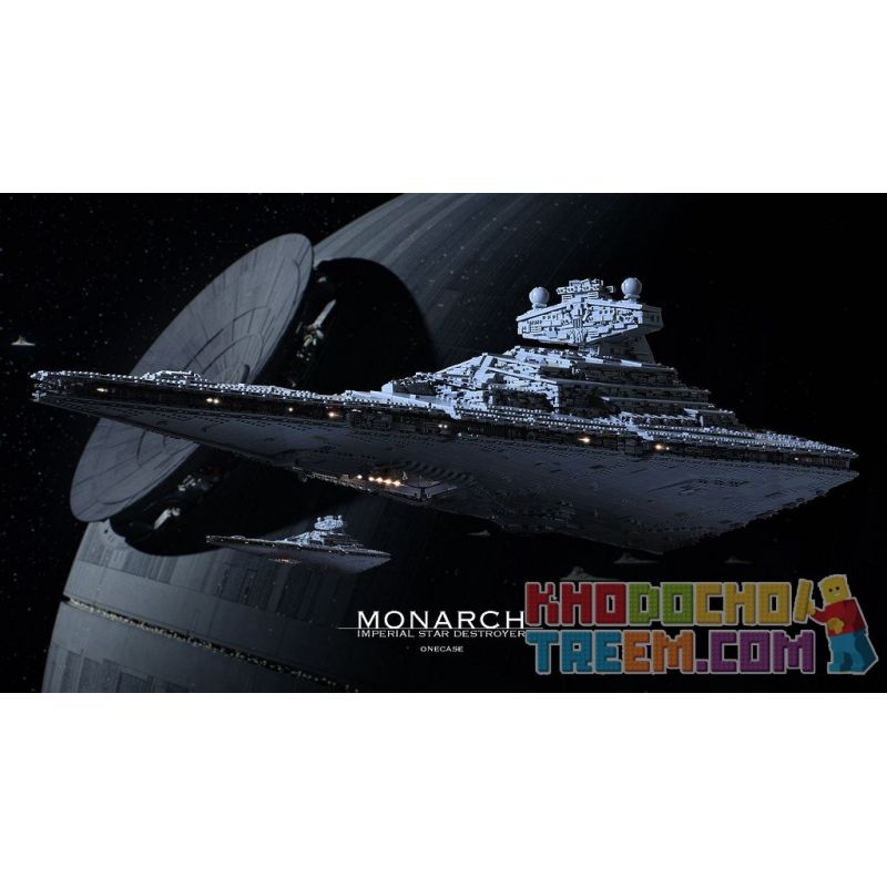 MouldKing 13135 Mould King 13135 REBRICKABLE MOC-23556 23556 MOC23556 non  KẺ HỦY DIỆT SAO ĐẾ VƯƠNG bộ đồ chơi xếp lắp ráp ghép mô hình Star Wars ISD MONARCH Chiến Tranh Giữa Các Vì Sao 11353 khối