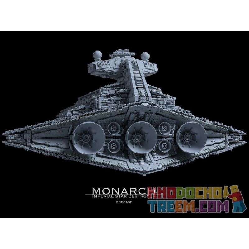 MouldKing 13135 Mould King 13135 REBRICKABLE MOC-23556 23556 MOC23556 non  KẺ HỦY DIỆT SAO ĐẾ VƯƠNG bộ đồ chơi xếp lắp ráp ghép mô hình Star Wars ISD MONARCH Chiến Tranh Giữa Các Vì Sao 11353 khối