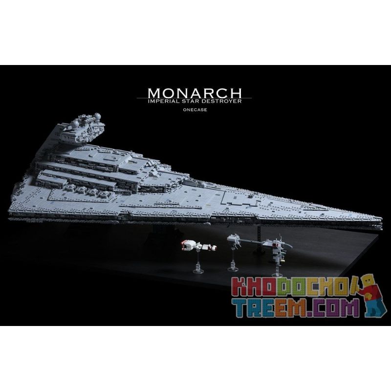 MouldKing 13135 Mould King 13135 REBRICKABLE MOC-23556 23556 MOC23556 non  KẺ HỦY DIỆT SAO ĐẾ VƯƠNG bộ đồ chơi xếp lắp ráp ghép mô hình Star Wars ISD MONARCH Chiến Tranh Giữa Các Vì Sao 11353 khối