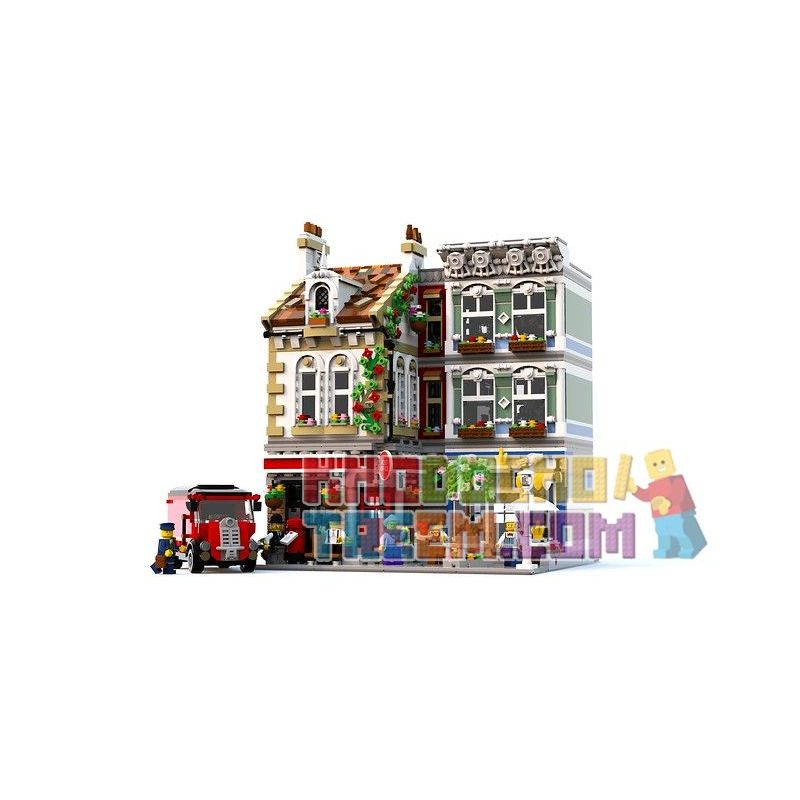 REBRICKABLE MOC-22101 22101 MOC22101 SHENZHEN RAEL ENTERTAINMENT 10011 URGE 10198 Xếp hình kiểu Lego CREATOR Plaza Post Office Bưu điện Plaza 3450 khối REBRICKABLE MOC-22101 22101 MOC22101 SHENZHEN RAEL ENTERTAINMENT 10011 URGE 10198 Xếp hình kiểu Lego CREATOR Plaza Post Office Bưu điện Plaza 3450 khối