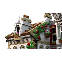 LIN07 00958 URGE 10198 REBRICKABLE MOC-22101 22101 MOC22101 non  BƯU ĐIỆN PLAZA bộ đồ chơi xếp lắp ráp ghép mô hình Creator BRICK SQUARE POST OFFICE Sáng Tạo 3450 khối