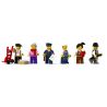 LIN07 00958 URGE 10198 REBRICKABLE MOC-22101 22101 MOC22101 non  BƯU ĐIỆN PLAZA bộ đồ chơi xếp lắp ráp ghép mô hình Creator BRICK SQUARE POST OFFICE Sáng Tạo 3450 khối