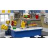 LIN07 00958 URGE 10198 REBRICKABLE MOC-22101 22101 MOC22101 non  BƯU ĐIỆN PLAZA bộ đồ chơi xếp lắp ráp ghép mô hình Creator BRICK SQUARE POST OFFICE Sáng Tạo 3450 khối