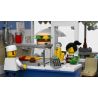 LIN07 00958 URGE 10198 REBRICKABLE MOC-22101 22101 MOC22101 non  BƯU ĐIỆN PLAZA bộ đồ chơi xếp lắp ráp ghép mô hình Creator BRICK SQUARE POST OFFICE Sáng Tạo 3450 khối