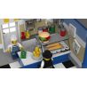 LIN07 00958 URGE 10198 REBRICKABLE MOC-22101 22101 MOC22101 non  BƯU ĐIỆN PLAZA bộ đồ chơi xếp lắp ráp ghép mô hình Creator BRICK SQUARE POST OFFICE Sáng Tạo 3450 khối
