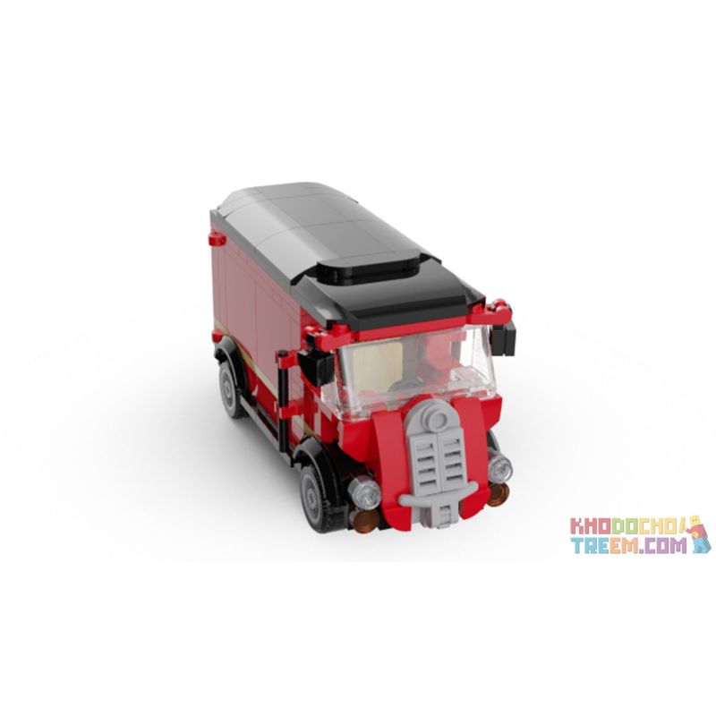 LIN07 00958 URGE 10198 REBRICKABLE MOC-22101 22101 MOC22101 non  BƯU ĐIỆN PLAZA bộ đồ chơi xếp lắp ráp ghép mô hình Creator BRICK SQUARE POST OFFICE Sáng Tạo 3450 khối