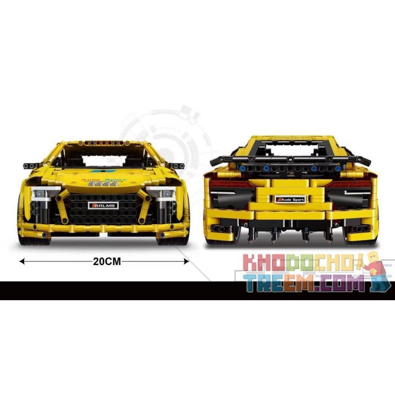 DK 2103 LIN07 0023 MouldKing 13127 Mould King 13127 REBRICKABLE MOC-4463 4463 MOC4463 non  AUDI R8 V10 1:10 tỷ lệ 1:10 bộ đồ chơi xếp lắp ráp ghép mô hình  AUDI R8 V10 SECOND GENERATION Kỹ Thuật Công Nghệ Cao Mô Hình Phương Tiện 1839 khối DK 2103 LIN07 0023 MouldKing 13127 Mould King 13127 REBRICKABLE MOC-4463 4463 MOC4463 non  AUDI R8 V10 1:10 tỷ lệ 1:10 bộ đồ chơi xếp lắp ráp ghép mô hình  AUDI R8 V10 SECOND GENERATION Kỹ Thuật Công Nghệ Cao Mô Hình Phương Tiện 1839 khối