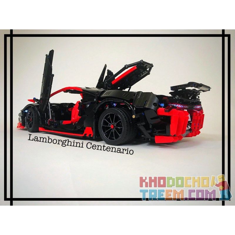 QIZHILE 23029 REBRICKABLE MOC-12560 12560 MOC12560 non  LAMBORGHINI CENTENARIO. bộ đồ chơi xếp lắp ráp ghép mô hình  Kỹ Thuật Công Nghệ Cao Mô Hình Phương Tiện 3450 khối