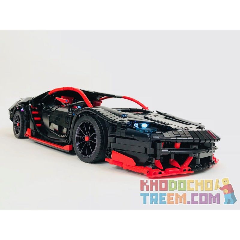 Qizhile 23029 Rebrickable Moc-12560 12560 Moc12560 Xếp Hình Kiểu Lego  Technic Lamborghini Centenario Lamborghini Centenario. Giá Sốc Rẻ Nhất