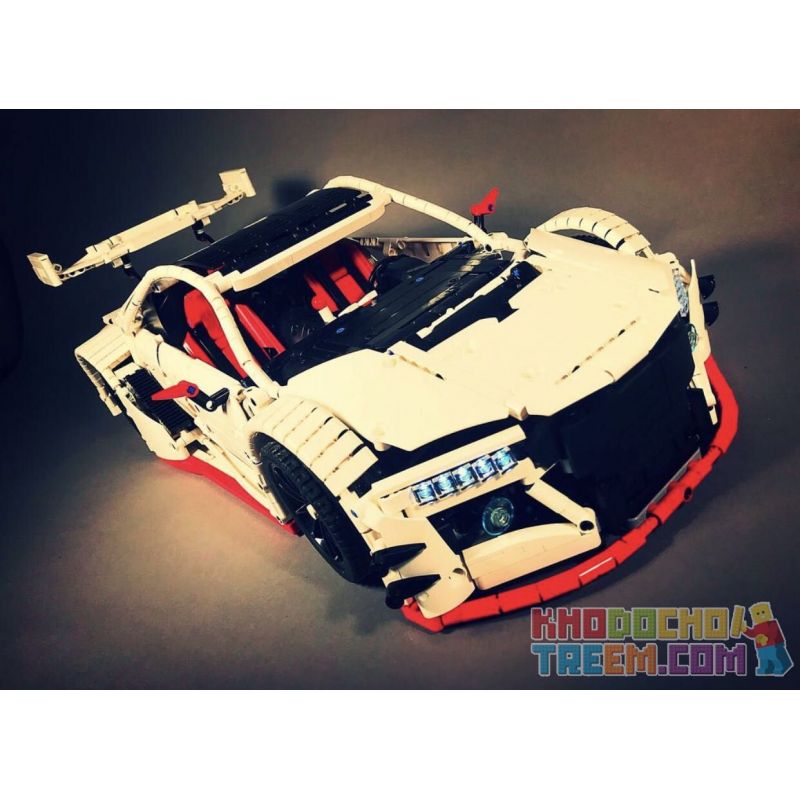 REBRICKABLE MOC-10858 10858 MOC10858 Xếp hình kiểu Lego TECHNIC Acura NSX GT3 1879 khối REBRICKABLE MOC-10858 10858 MOC10858 Xếp hình kiểu Lego TECHNIC Acura NSX GT3 1879 khối